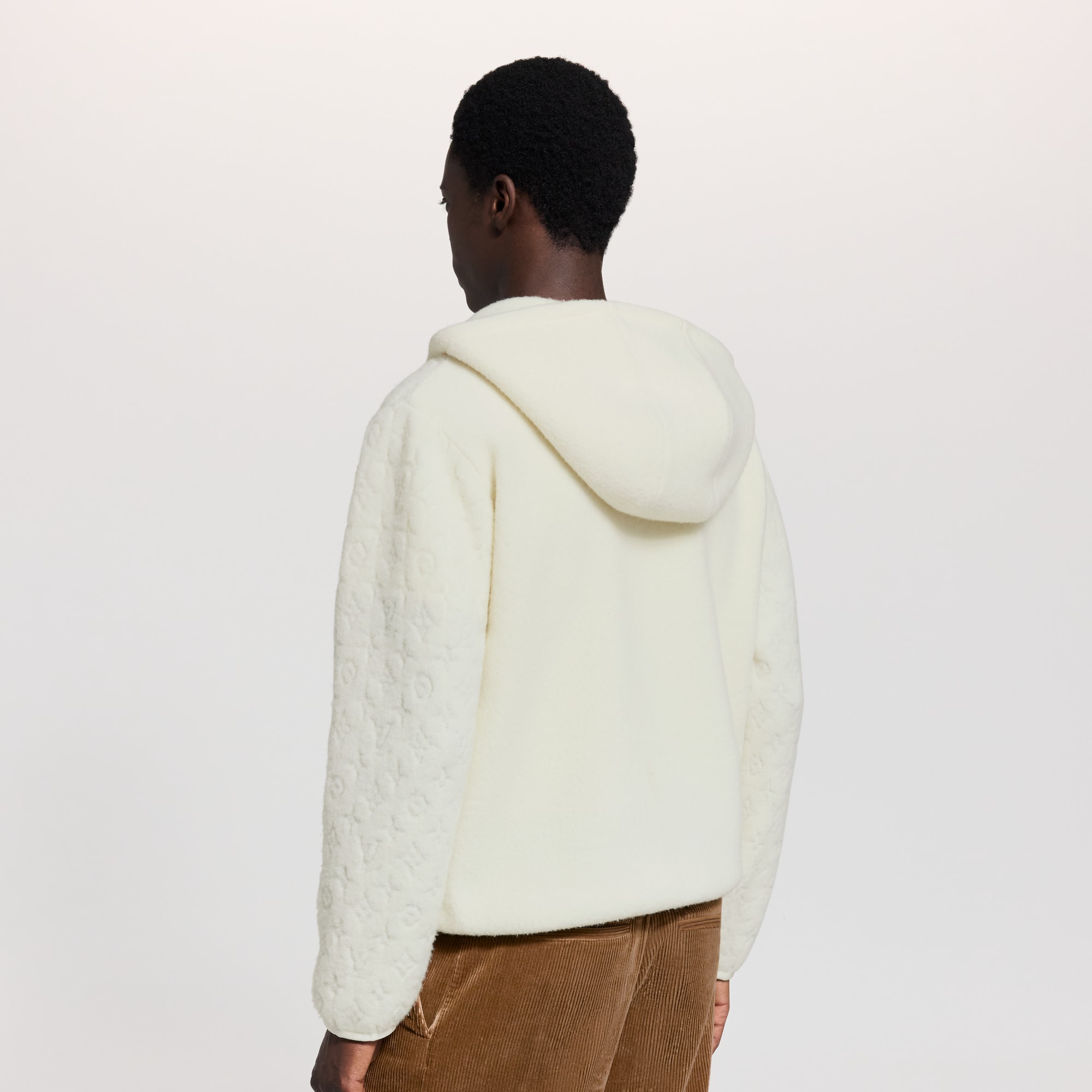 Louis Vuitton シグネチャーテクニカルウールパイルフーディ シグネチャー テクニカルウールパイルフーディ ｜ルイ・ヴィトン 公式